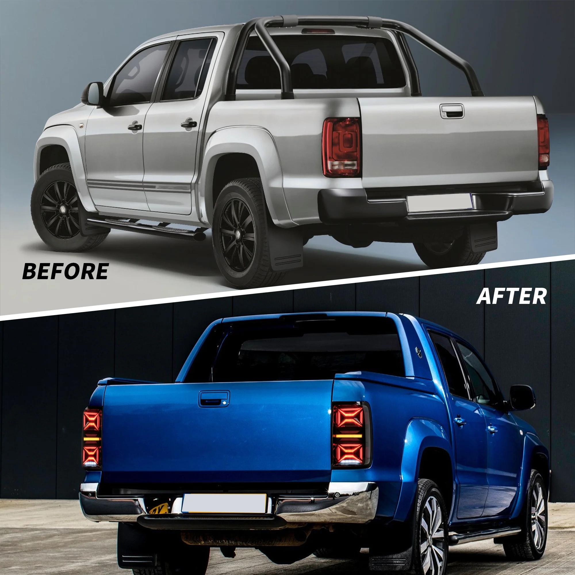VLAND LED Taillights For 2010-2021 Volkswagen Amarok - Image 8