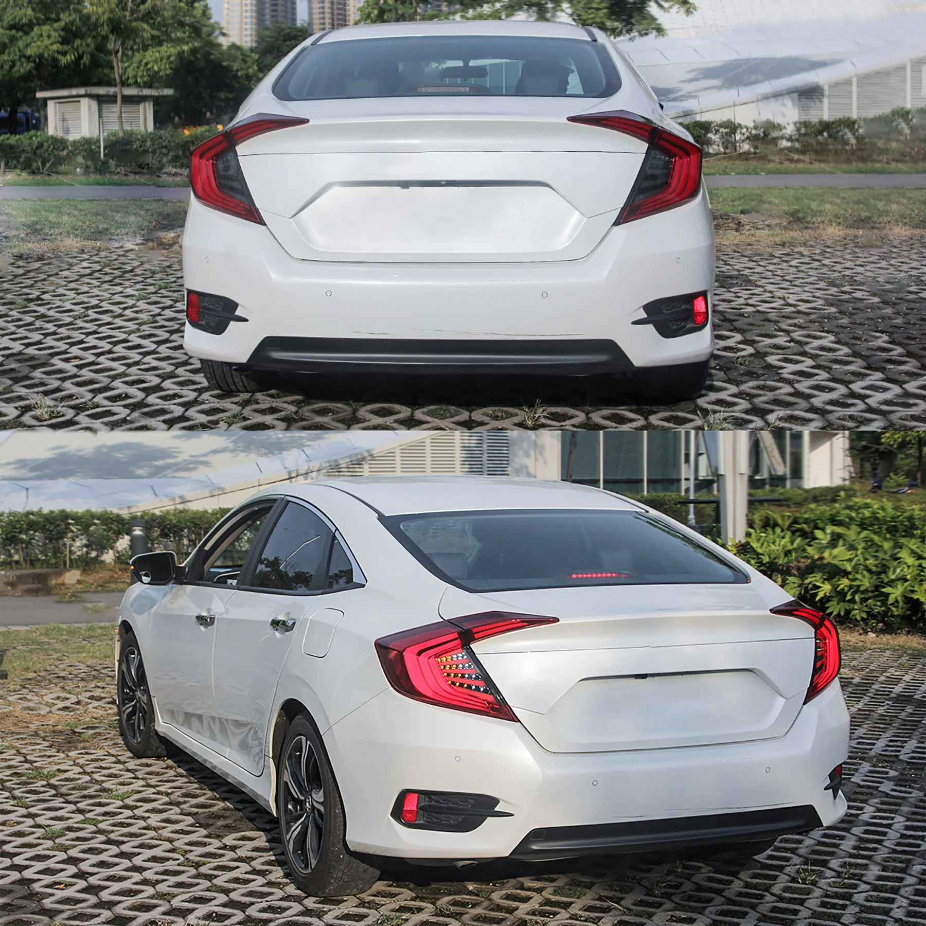 VLAND LED Taillights For 2016-2021 Honda Civic Sedan 10th Gen - Image 9