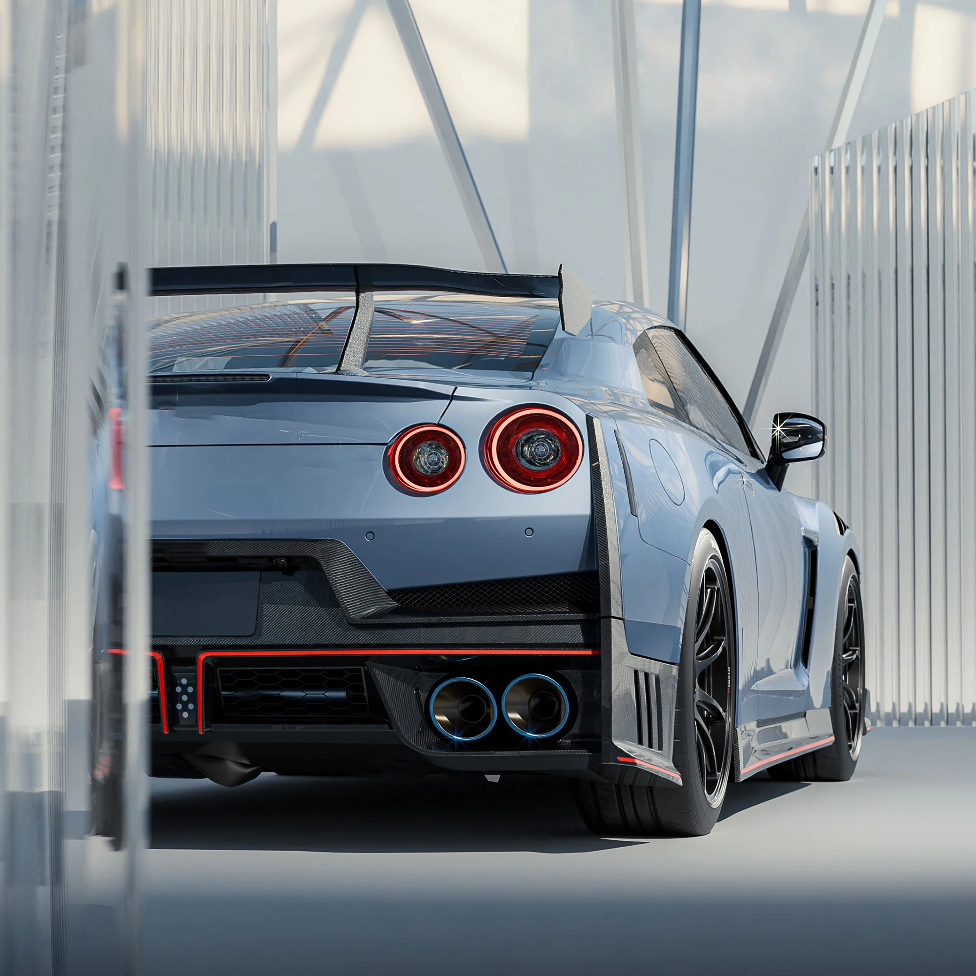 VLAND LED Taillights For 2008-2023 Nissan GTR R35 - Image 6