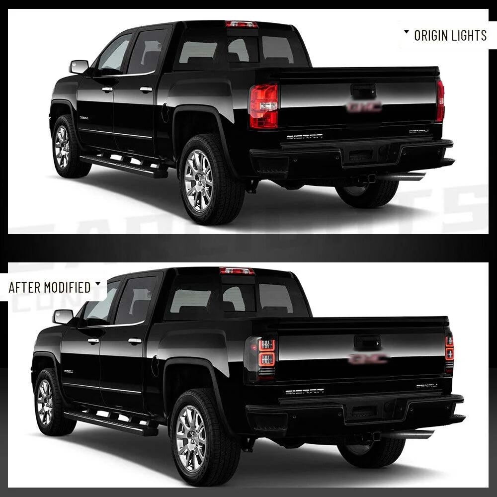VLAND LED Taillights For 2014-2018 GMC Sierra 1500 2500 3500 HD - Image 6