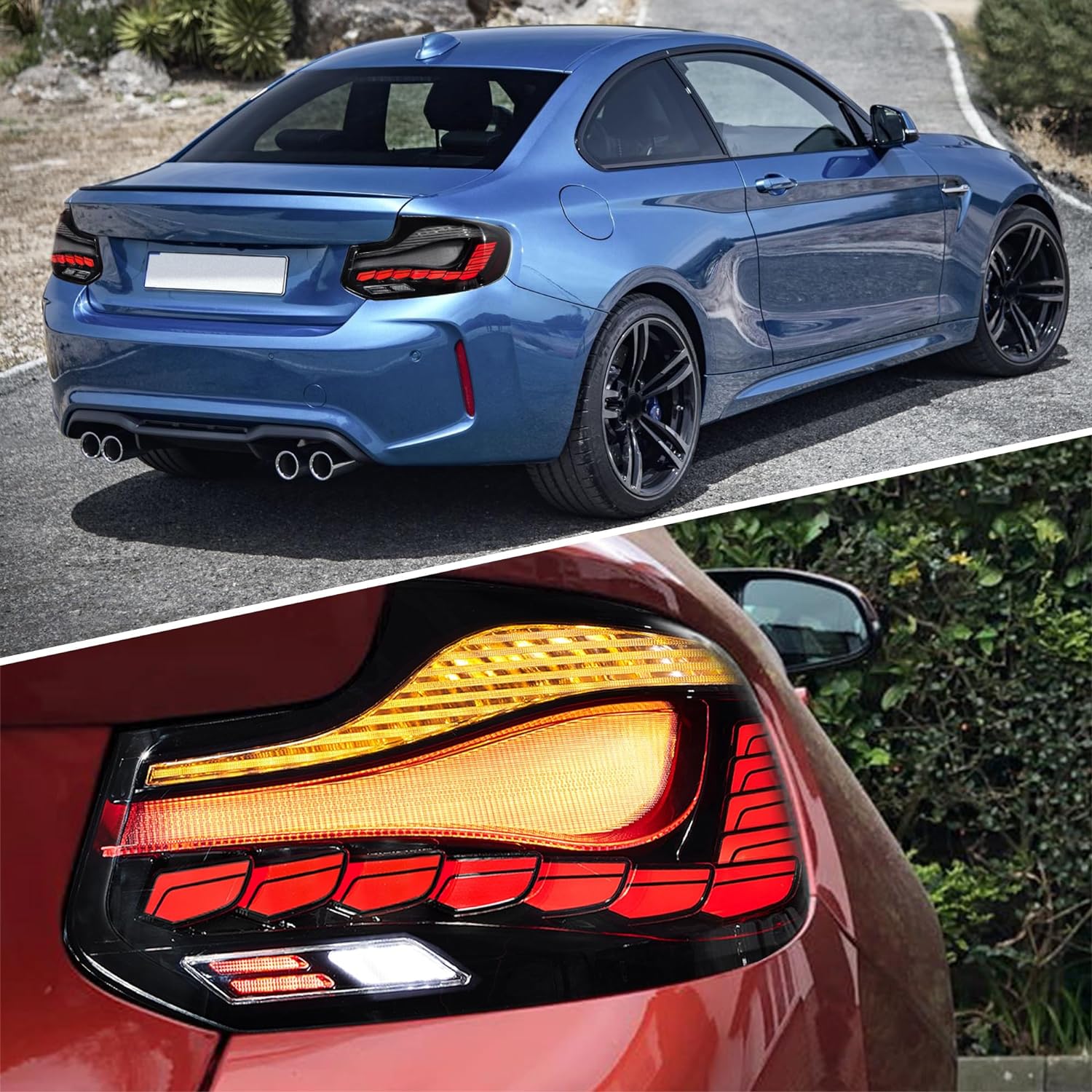 VLAND LED Taillights For 2014-2021 BMW 2 Series F22 F23 M2(F87) - Image 10