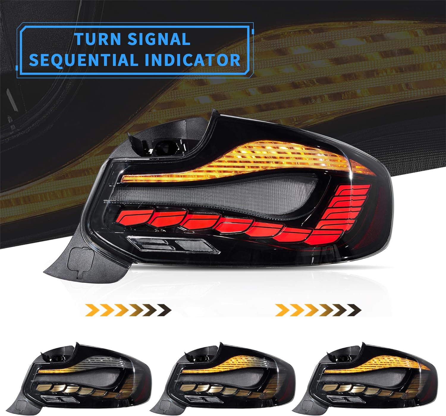 VLAND LED Taillights For 2014-2021 BMW 2 Series F22 F23 M2(F87) - Image 6