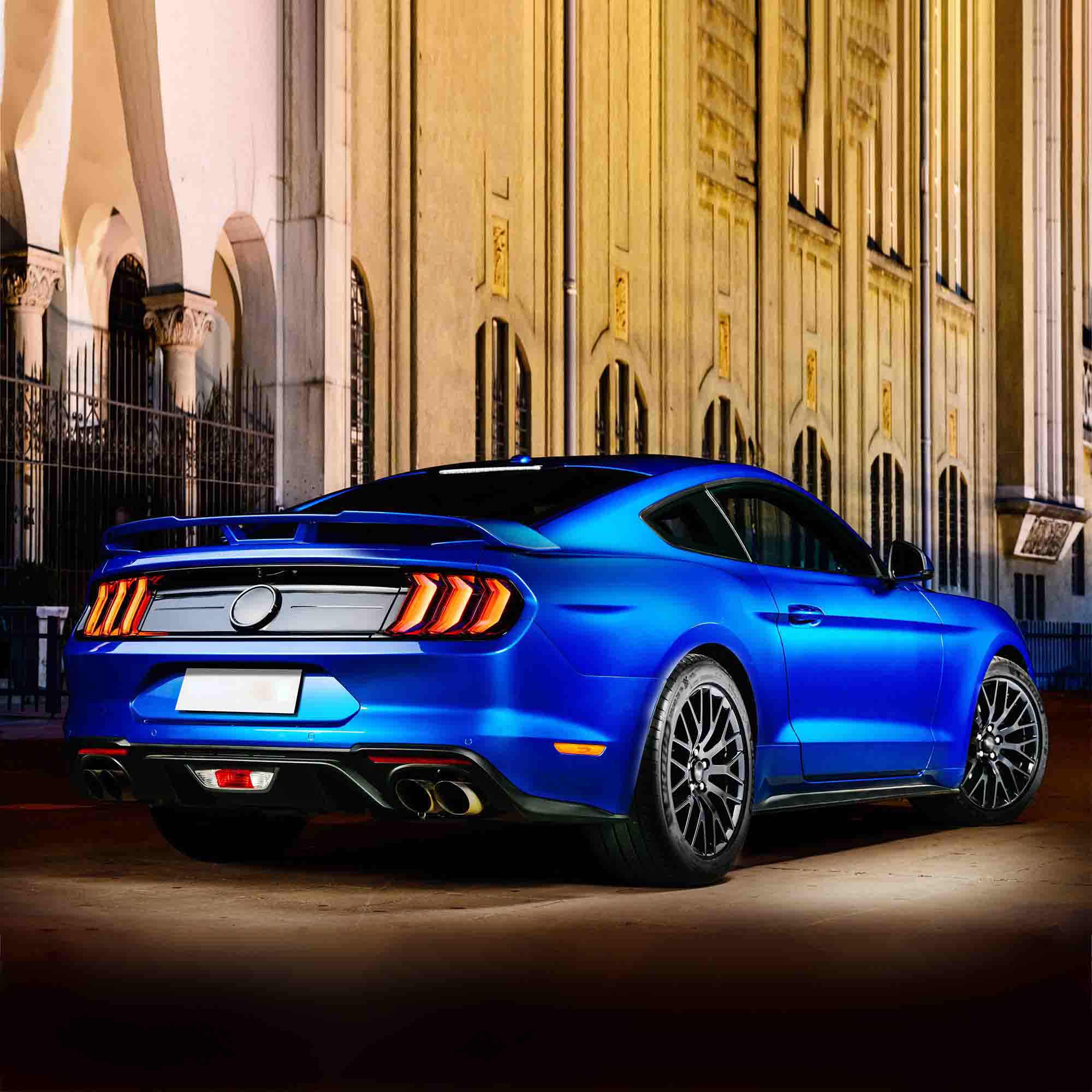 VLAND LED Taillights For 2015-2023 Ford Mustang USA Specs W/Red Turn Signal - Image 8