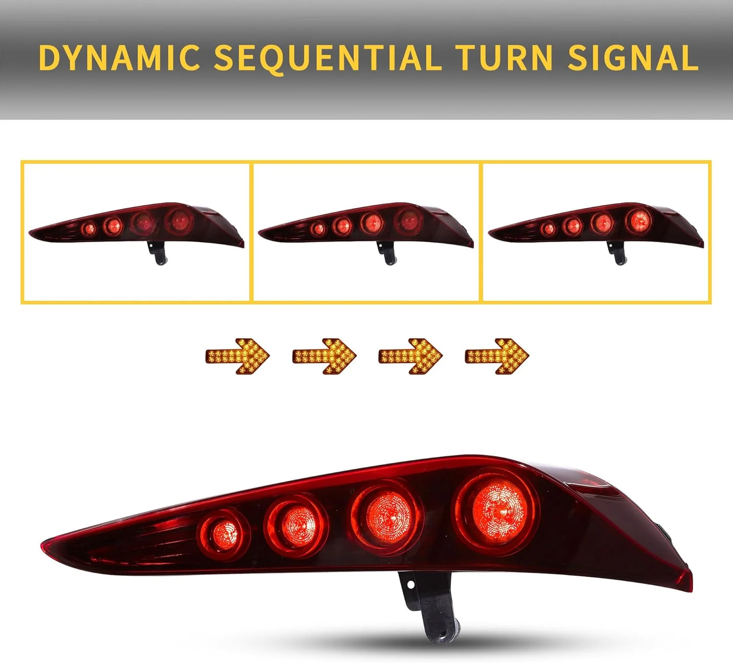 VLAND LED Taillights For 2019-2024 Toyota GR Supra A90/A91 - Image 5