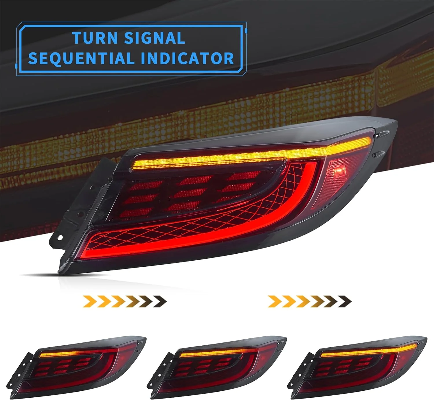 VLAND LED Taillights For 2022-2026 Toyota GR86 / Subaru BRZ 2nd Gen ZN8/ZD8 - Image 6