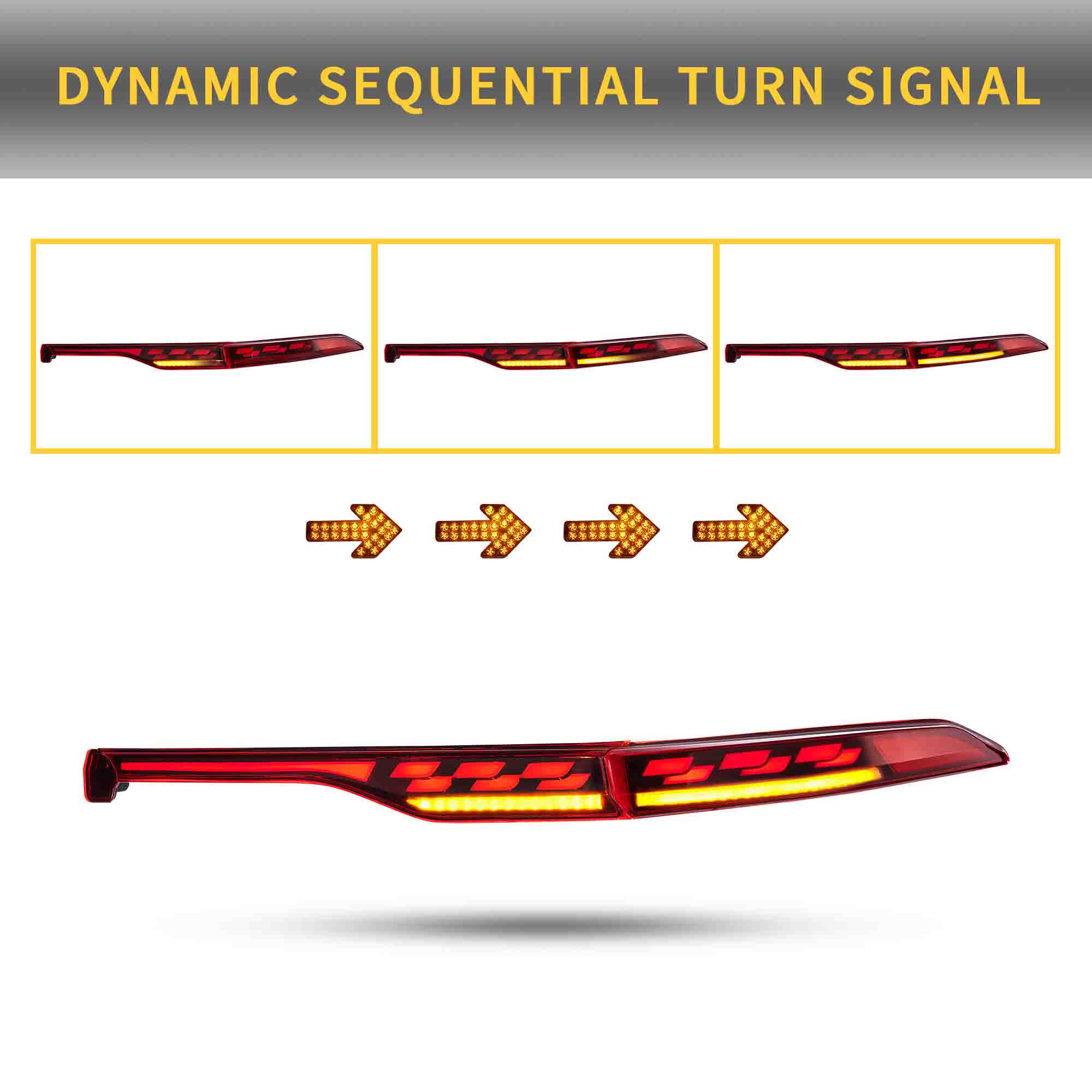 VLAND LED Taillights For 2021–2024 Toyota Venza & Toyota Harrier - Image 4