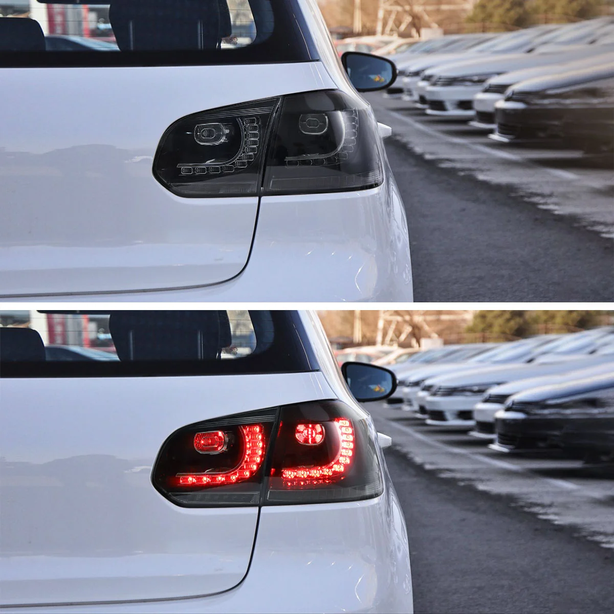 VLAND LED Taillights For 2009-2014 Volkswagen Golf 6 MK6 - Image 10