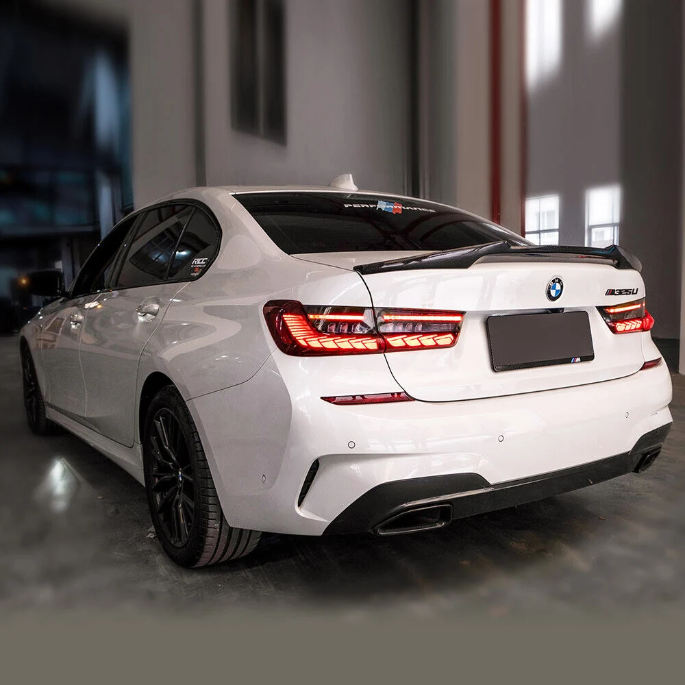 VLAND LED Taillights For 2020-2024 BMW 3 Series G20 M3 G80 W/Red Turn Signal - Image 10