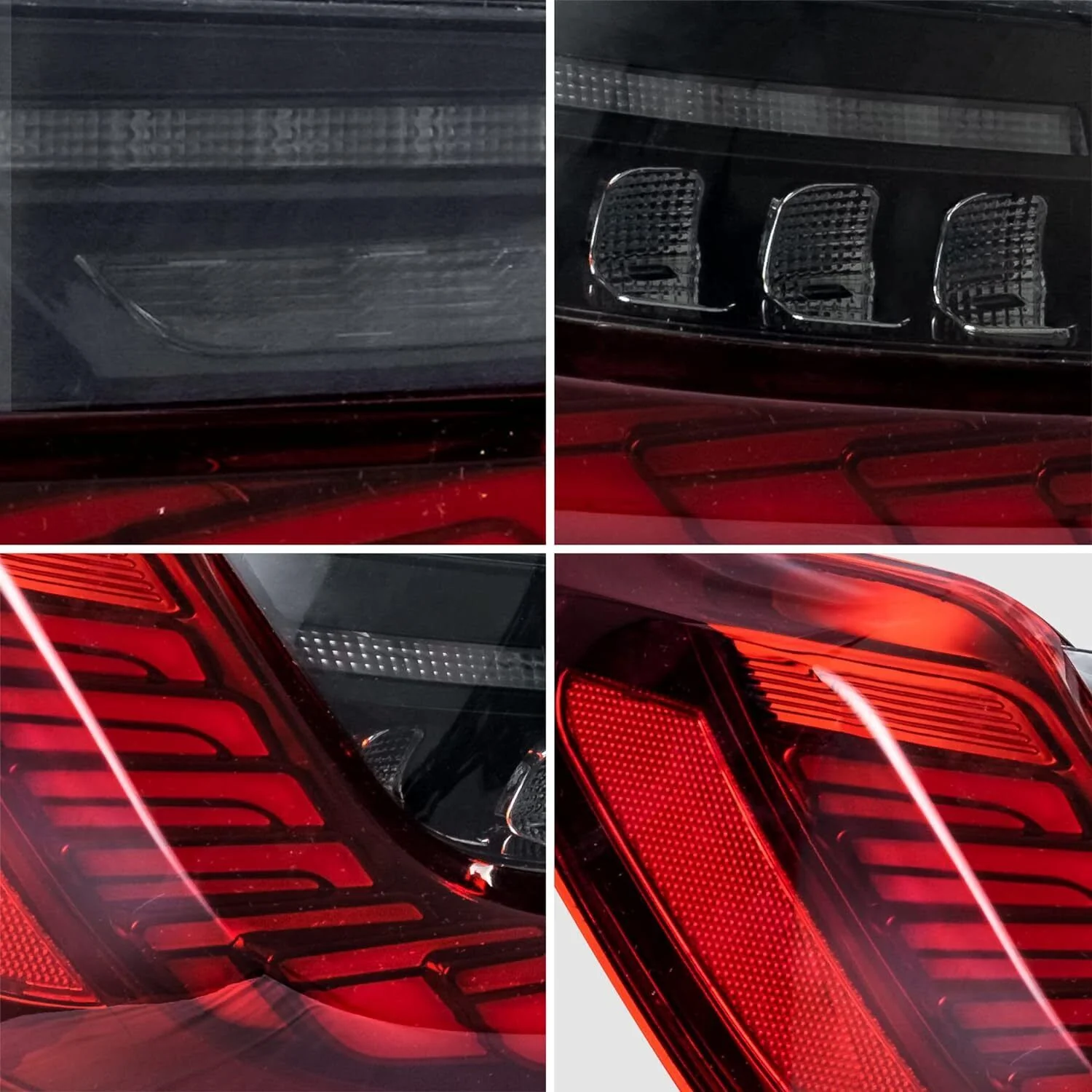VLAND LED Taillights For 2020-2024 BMW 3 Series G20 M3 G80 W/Red Turn Signal - Image 7