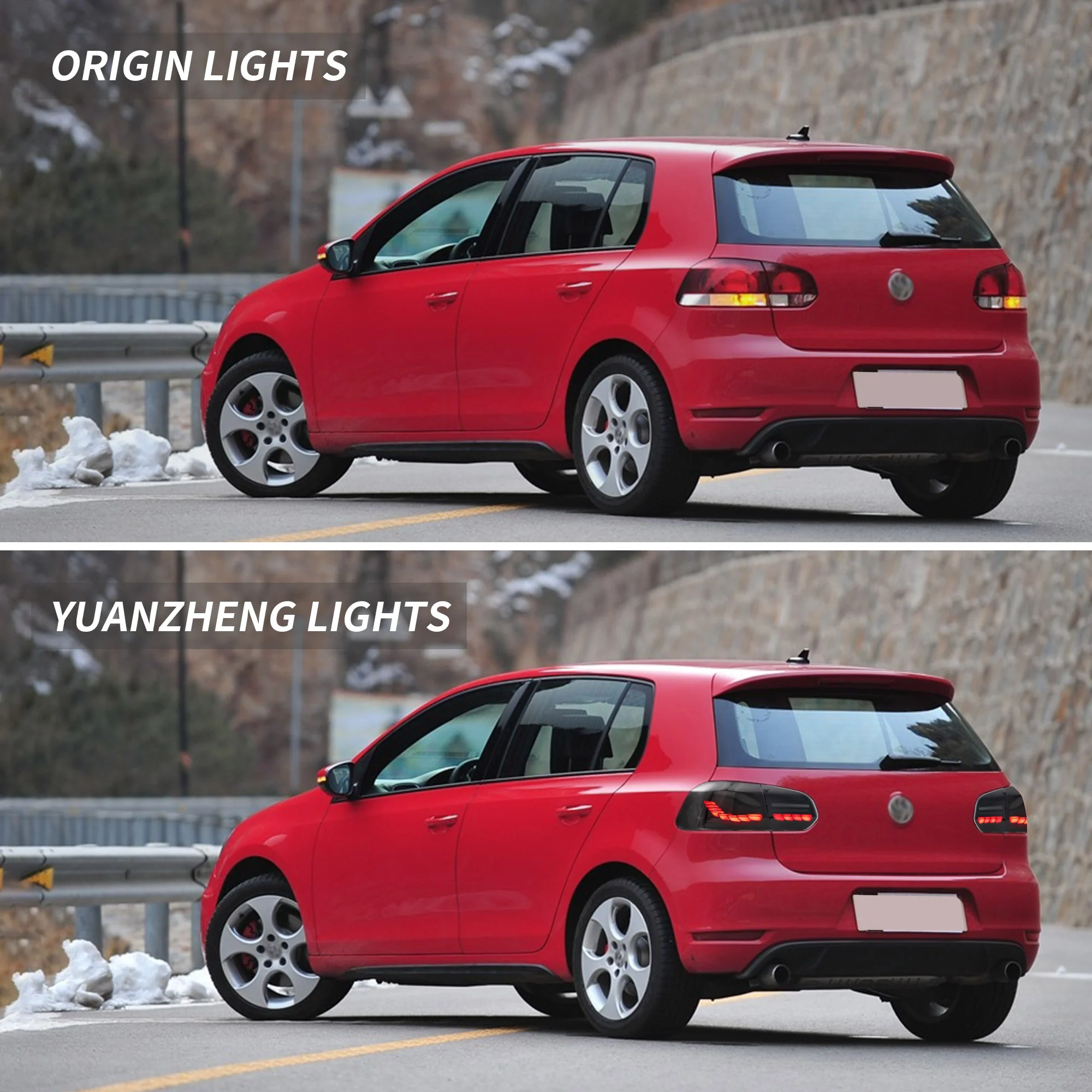 VLAND LED Taillights For Volkswagen Golf 6 MK6 2009-2014 - Image 5