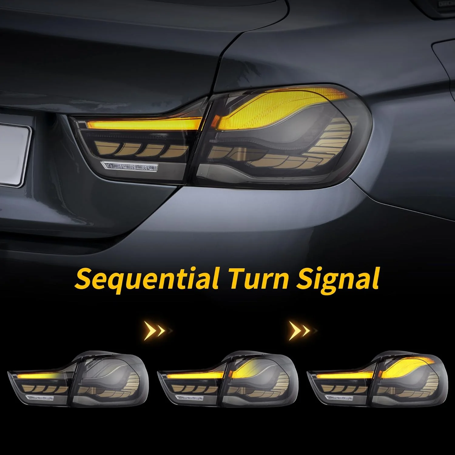 VLAND OLED Taillights For 2014-2020 BMW 4-Series F32 F33 F36 M4 F82 F83 - Image 4