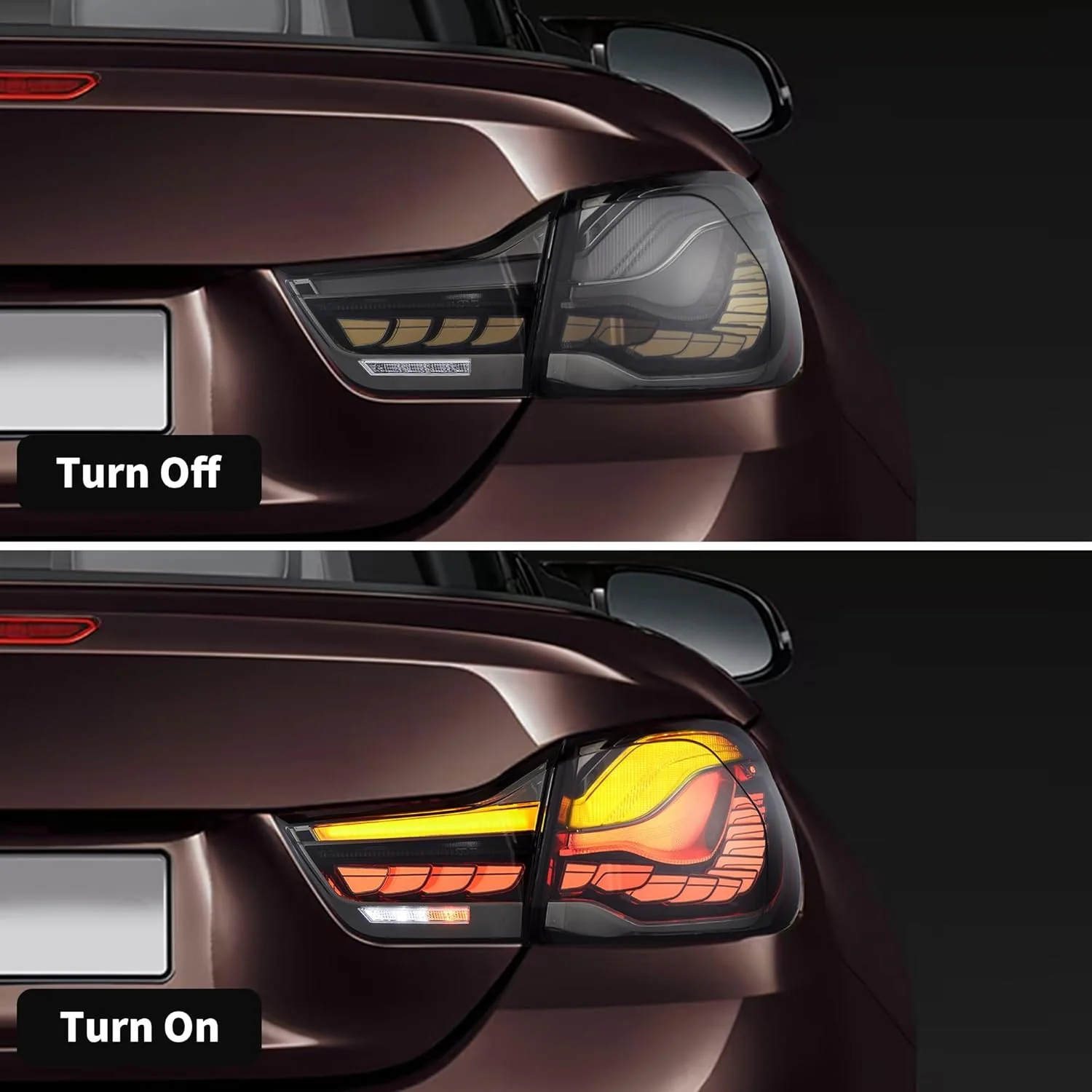 VLAND OLED Taillights For 2014-2020 BMW 4-Series F32 F33 F36 M4 F82 F83 - Image 8