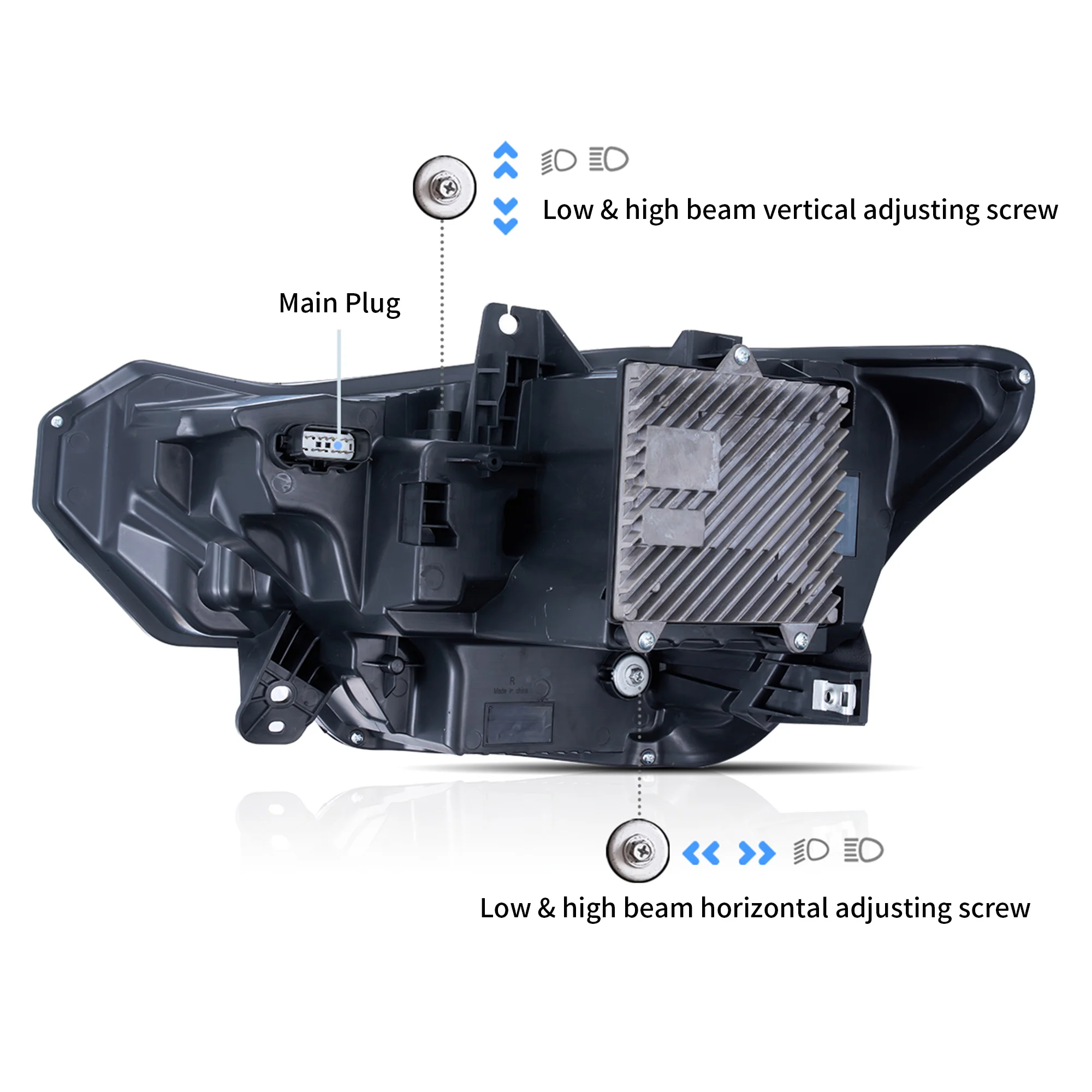 VLAND Projector Headlights For 2024-2026 Ford Mustang S650 - Image 8