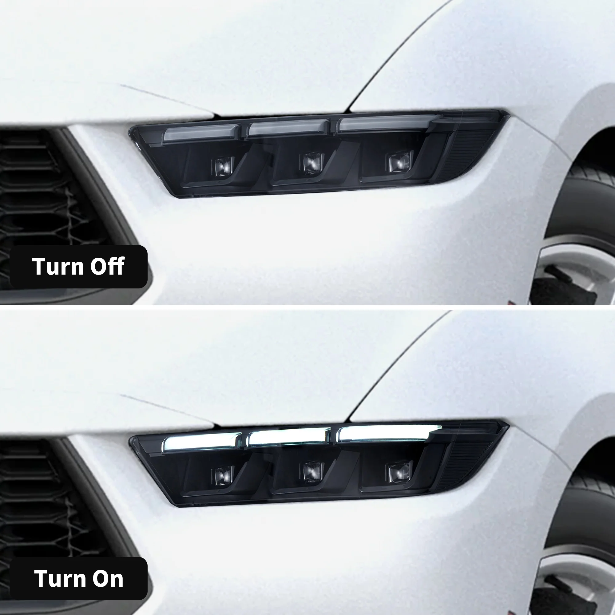 VLAND Projector Headlights For 2024-2026 Ford Mustang S650 - Image 9