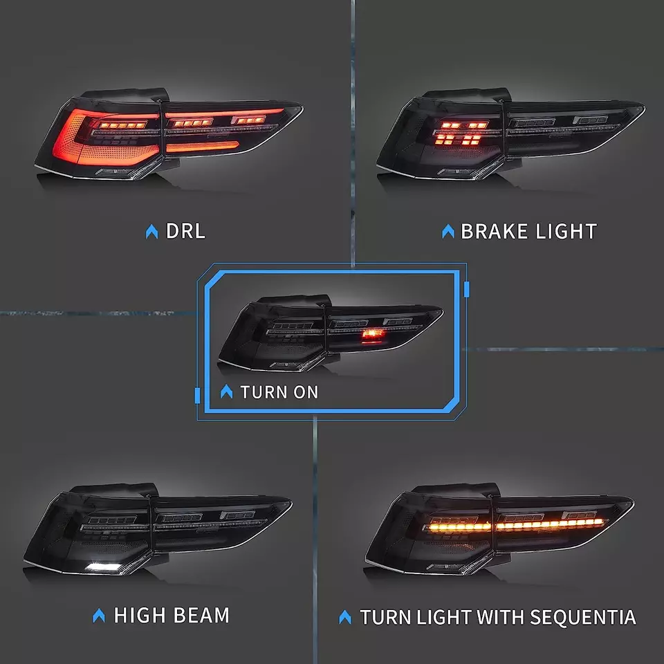 VLAND LED Taillights For 2022-2026 Volkswagen Golf Mk8 - Image 2