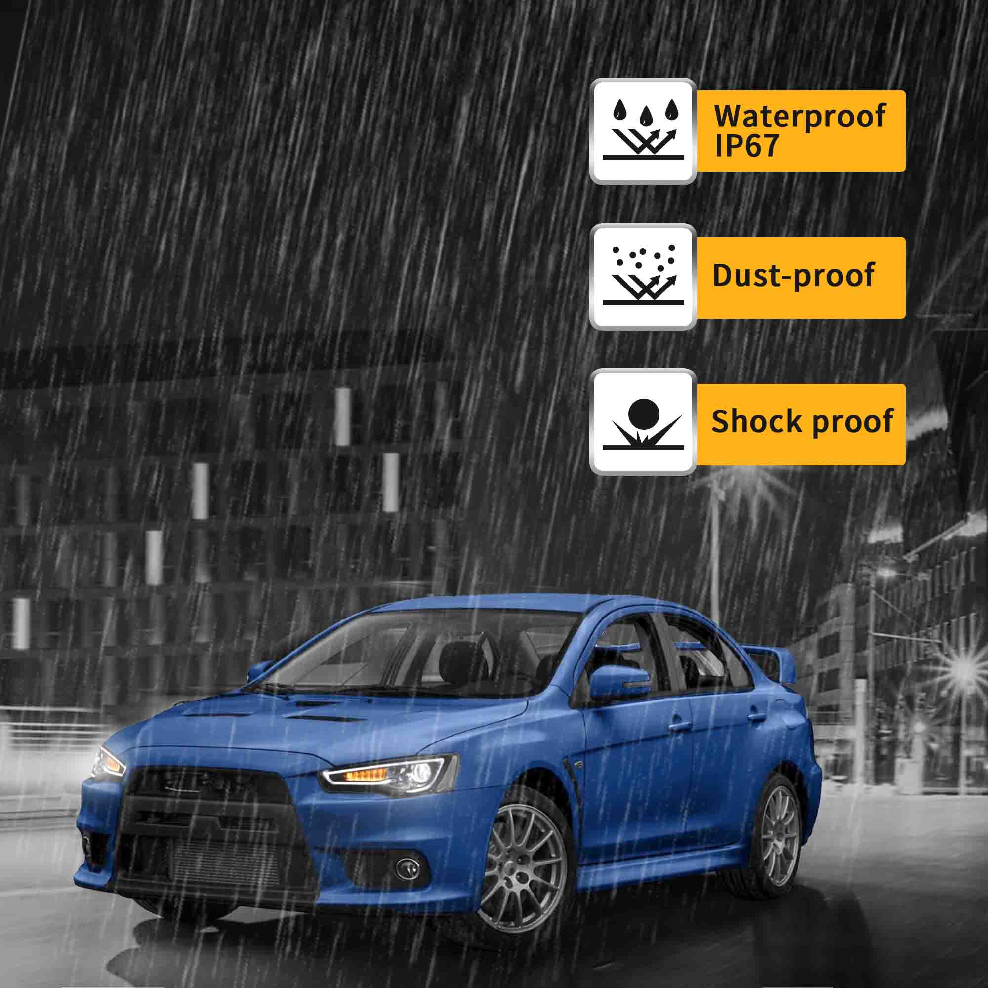 VLAND LED Headlights For 2008-2017 Mitsubishi Lancer GT/Evo X - Image 6