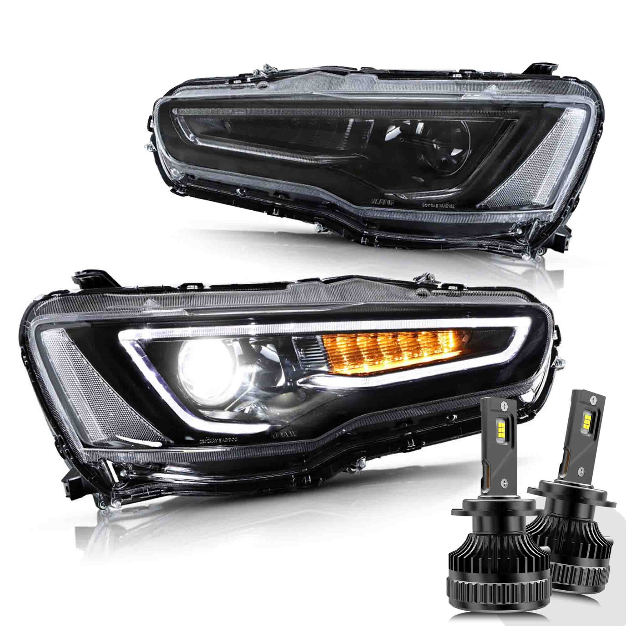 VLAND LED Headlights For 2008-2017 Mitsubishi Lancer GT/Evo X - Image 8