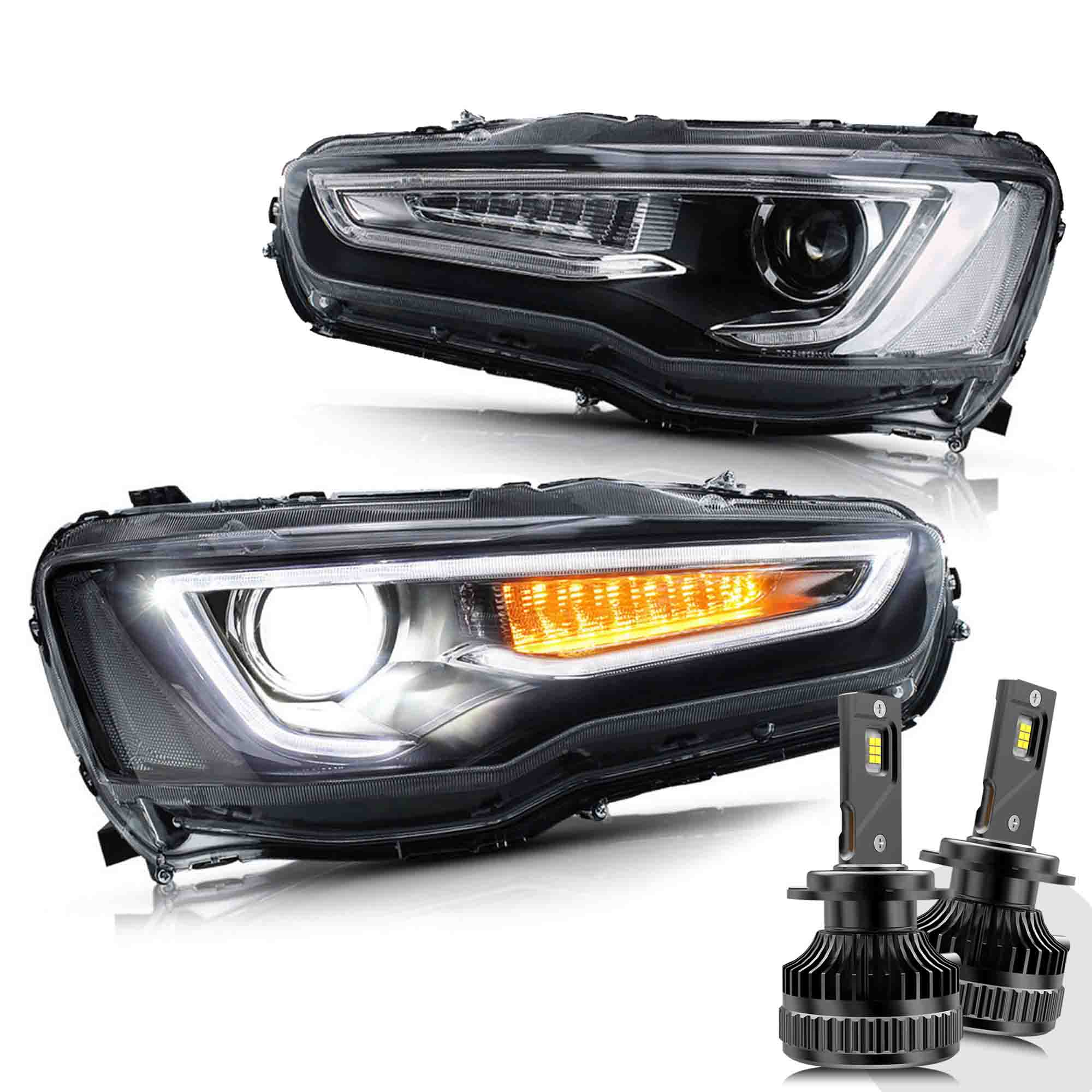 VLAND LED Headlights For 2008-2017 Mitsubishi Lancer GT/Evo X - Image 9