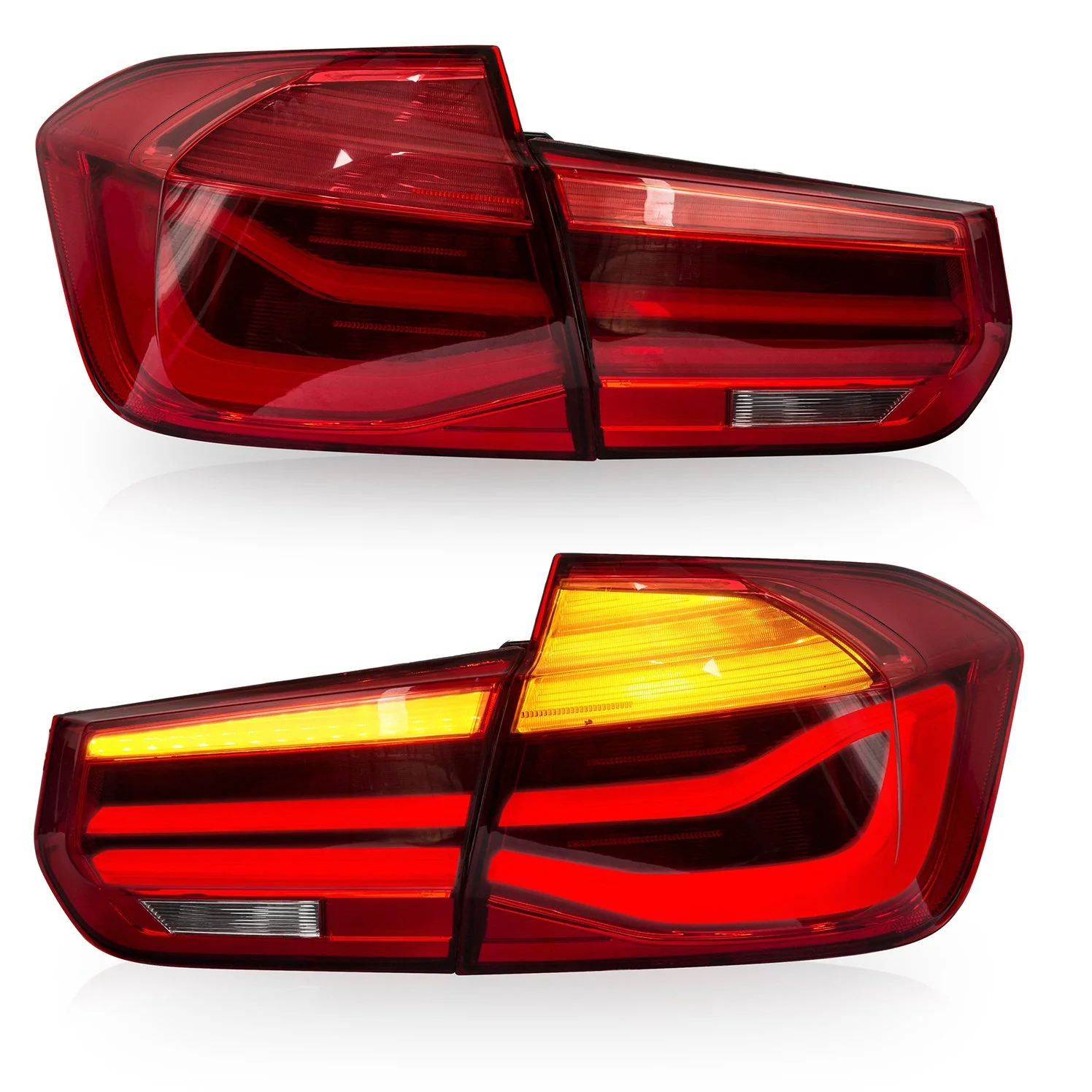 VLAND LED Tail Lights For 2012-2019 BMW 3Series F30 F80 M3 W/Sequential Turn Signal - Image 10