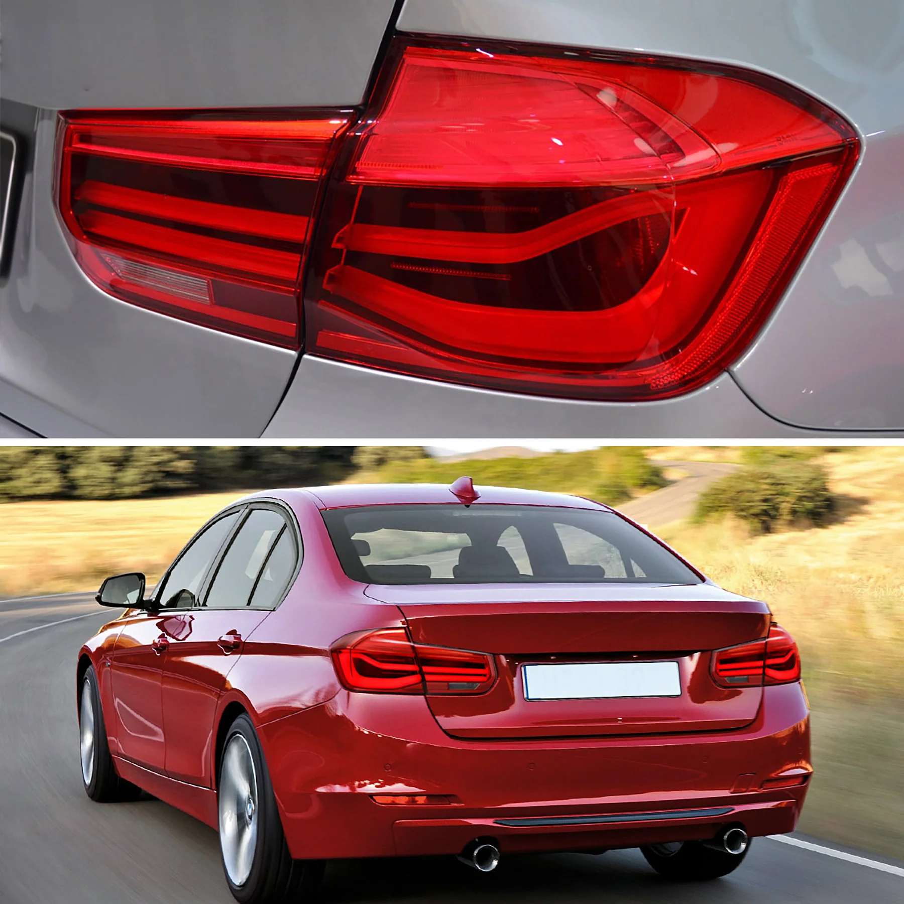 VLAND LED Tail Lights For 2012-2019 BMW 3Series F30 F80 M3 W/Sequential Turn Signal - Image 8