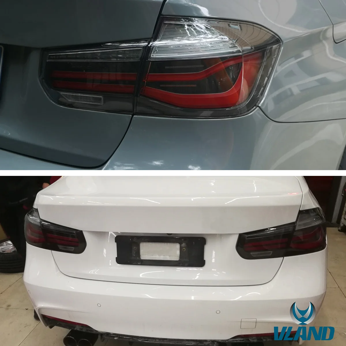 VLAND LED Taillights For 2012-2019 BMW 3 Series F30 M3 F80 W/Sequential Turn Signal - Image 7