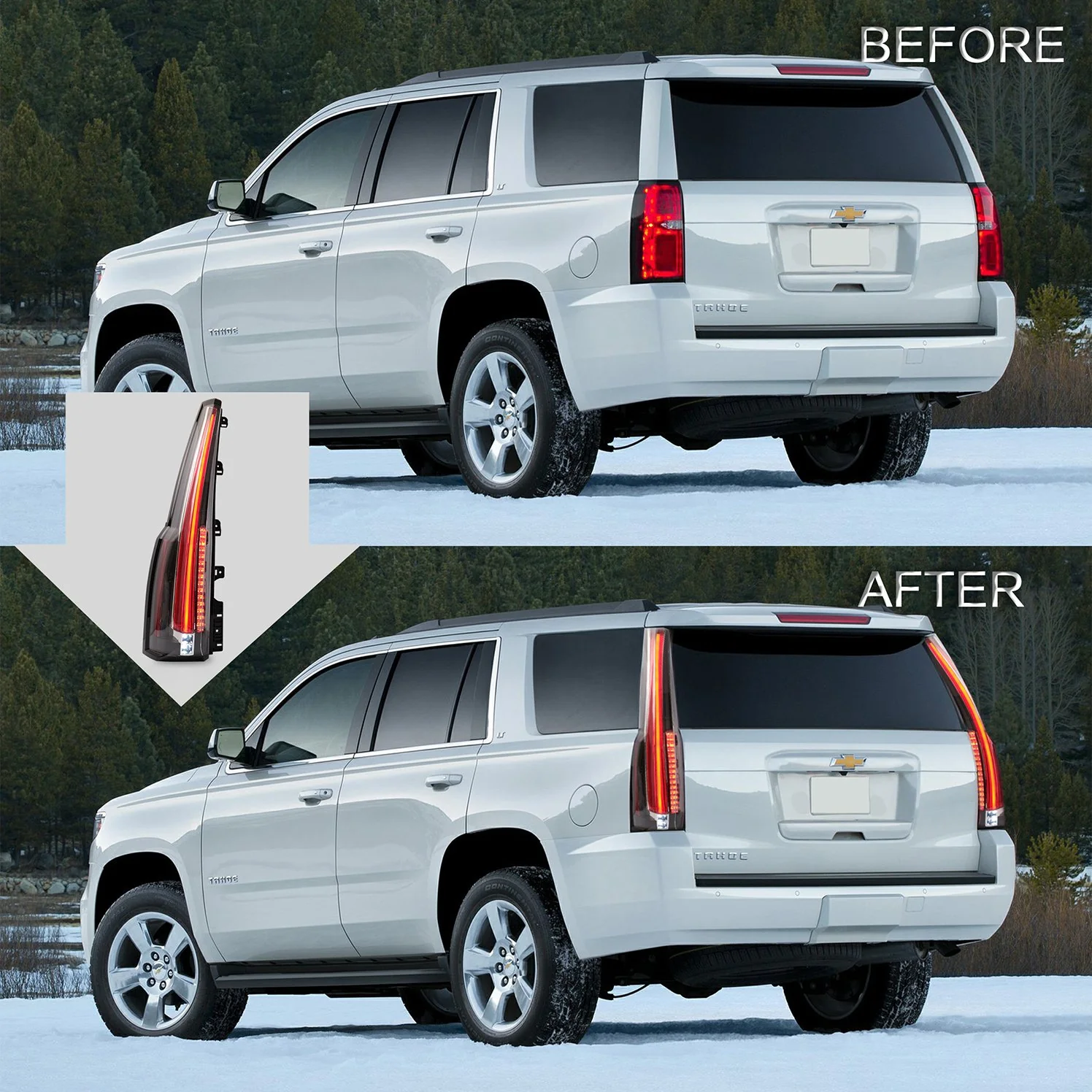 VLAND LED Taillights For 2015-2020 Chevrolet Suburban/Tahoe - Image 6