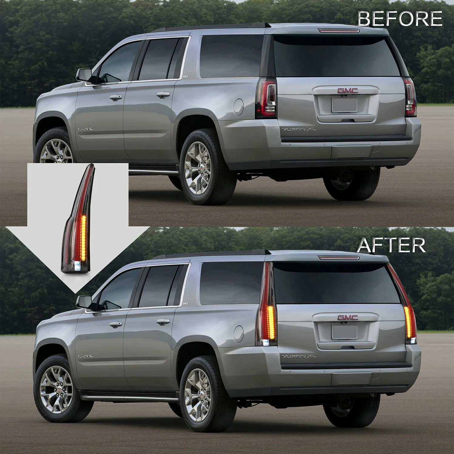 VLAND LED Tail Lights For GMC Yukon/XL 2015-2020 - Image 5
