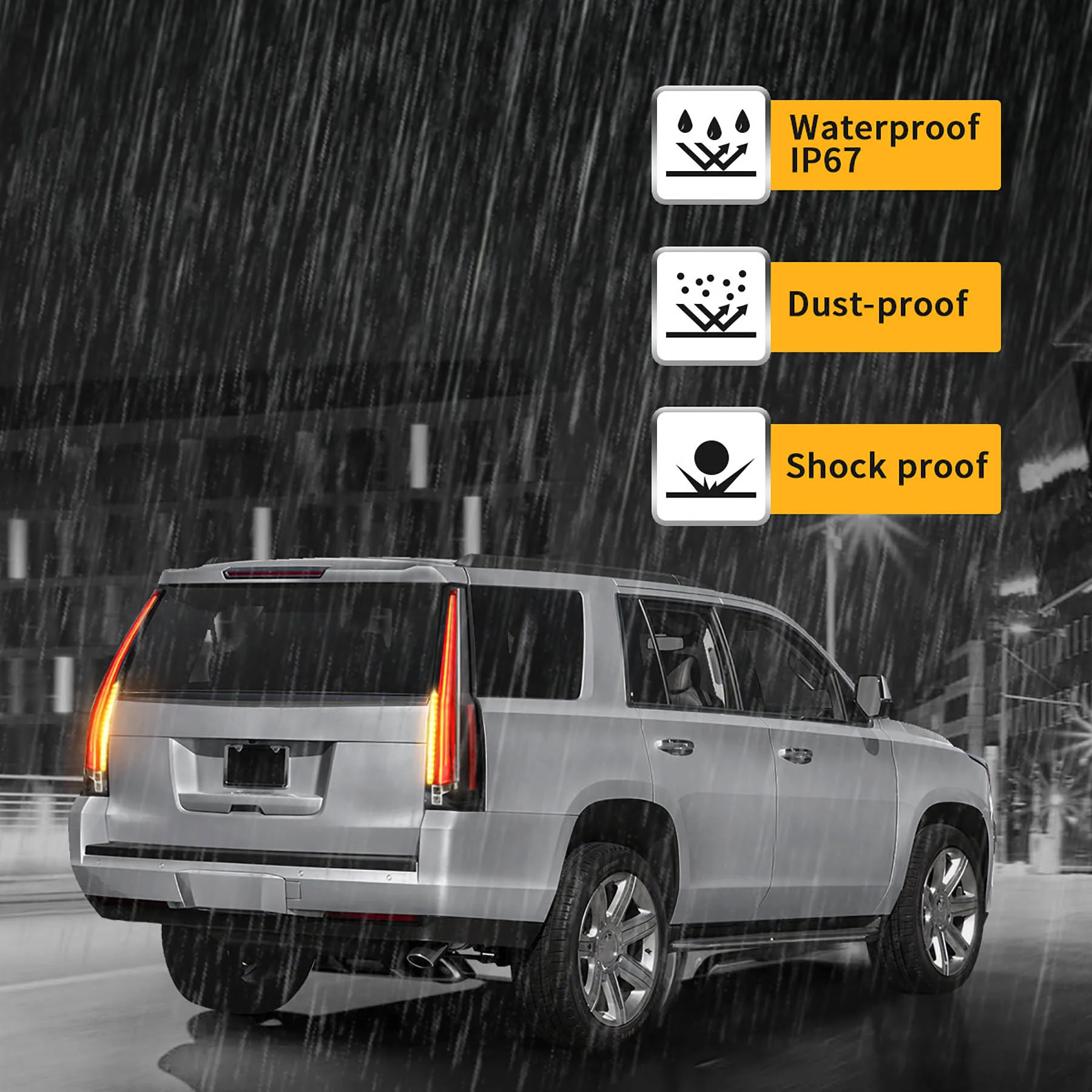 VLAND LED Tail Lights For GMC Yukon/XL 2015-2020 - Image 7