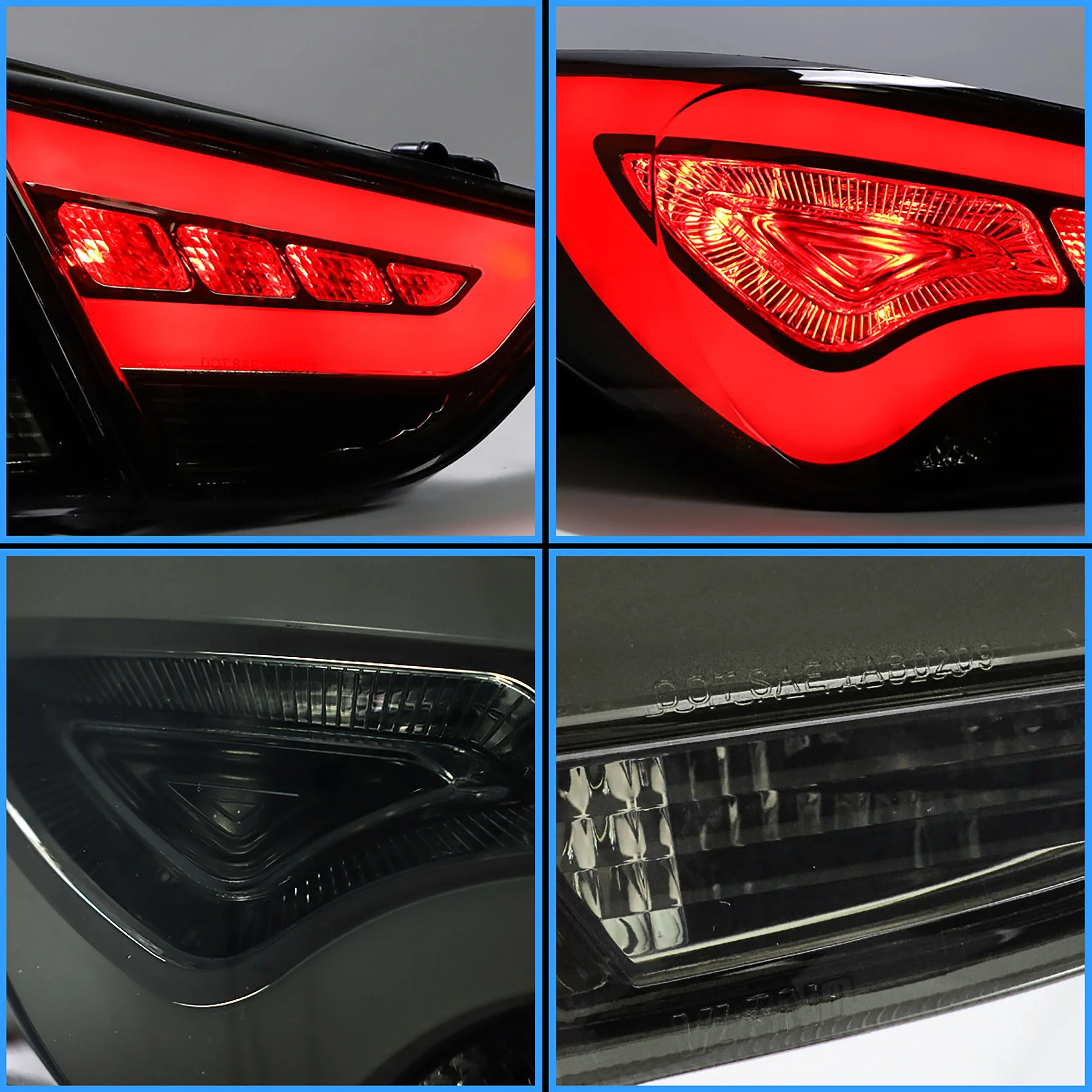 VLAND Rear Lamps For Hyundai Sonata 2011-2014 6th Gen Aftermarket Tail lights Assembly - Image 9