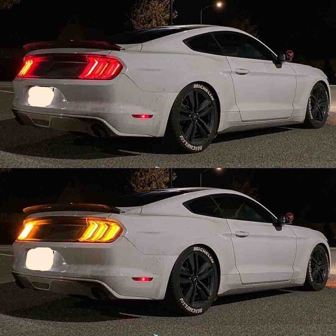 VLAND LED Taillights For 2015-2023 Ford Mustang S550 w/5 Modes Turn Signal - Image 9